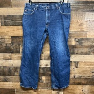 Duluth Trading Dark Wash Jeans Women's‎ Size 46 Inseam 34